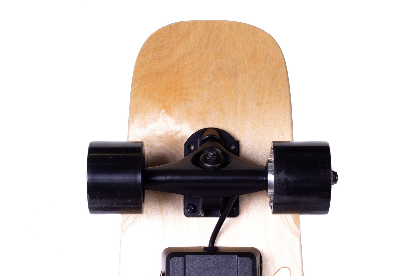 High quality, high performance electric skateboard with hub drive brushless motors and lithium ion battery technology.