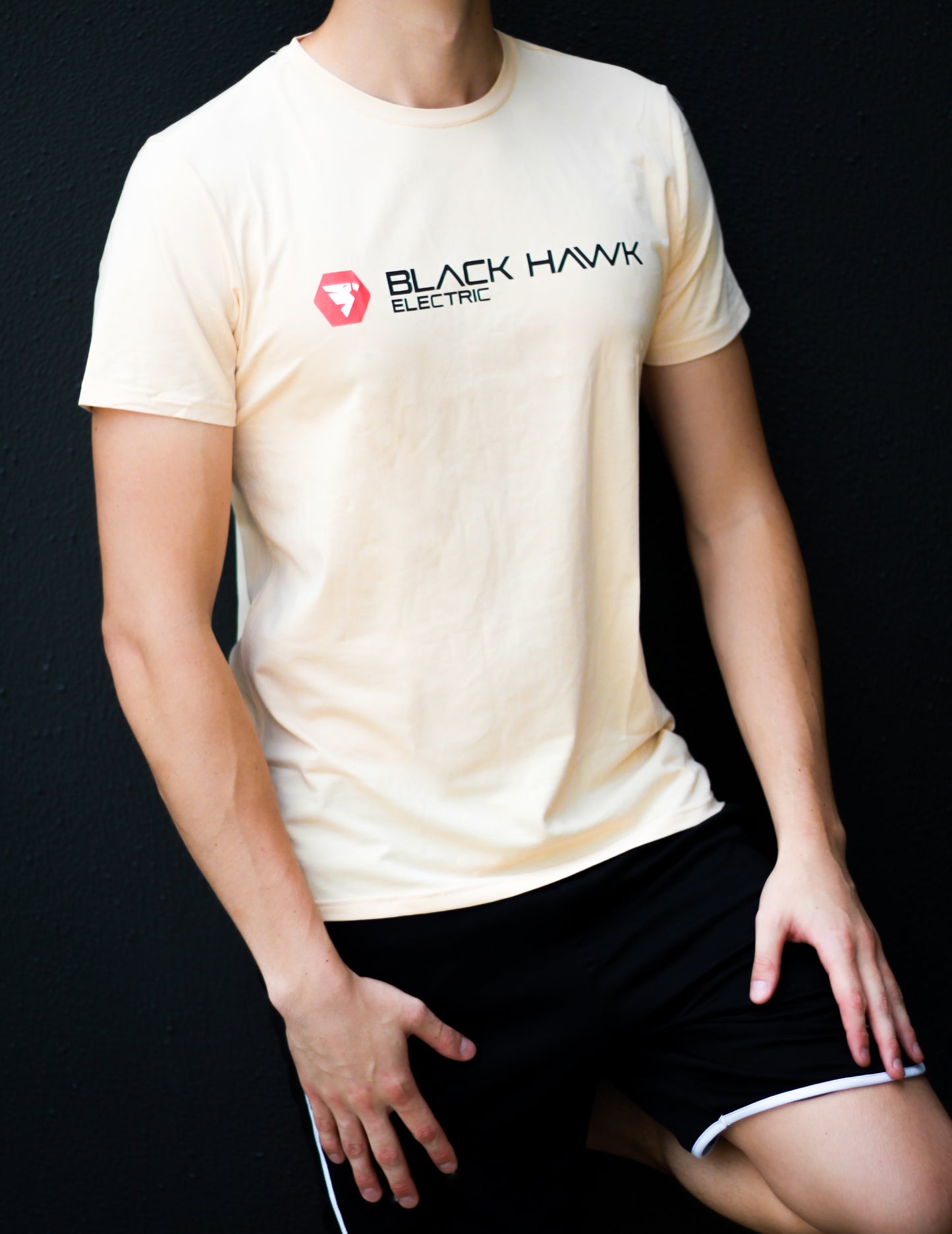 Black Hawk Beige Tee